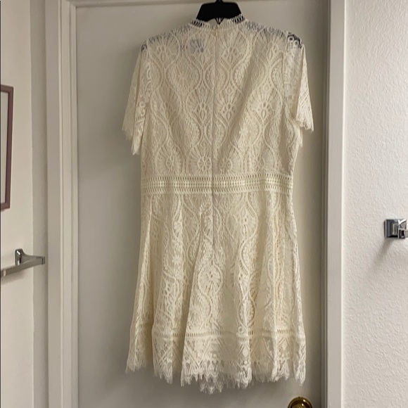 BB Dakota Ivory Cocktail Dress Size 14 - Picture 3 of 9